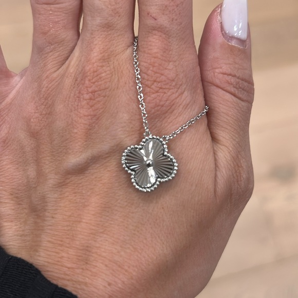 CLOVER necklace silver - Picture 2 of 2